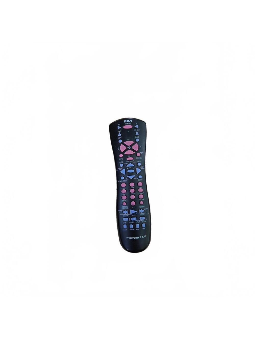 The RCA SystemLink 6 A-V Universal Remote Control RCU600WMS or RCU600RS)